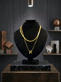 Elegant Layered Floral Pendant Necklace