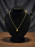 Minimalist Star Charm Gold Pendant Necklace